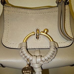 See By Chloe Joan Small Leather & Suede Shoulder Bag